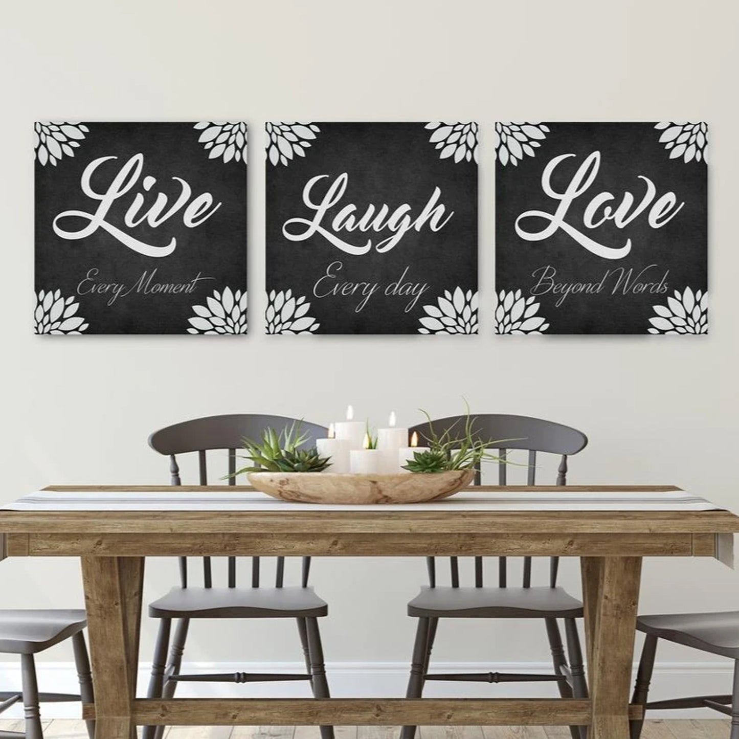 Live Laugh Love Wall Decor