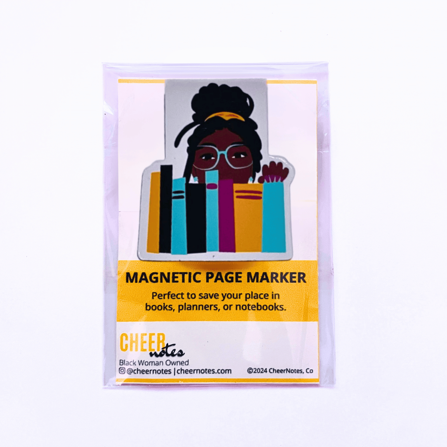 Bookshelf Magnetic Page Marker