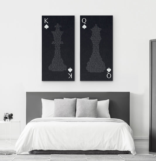 King And Queen His And Her Decor
