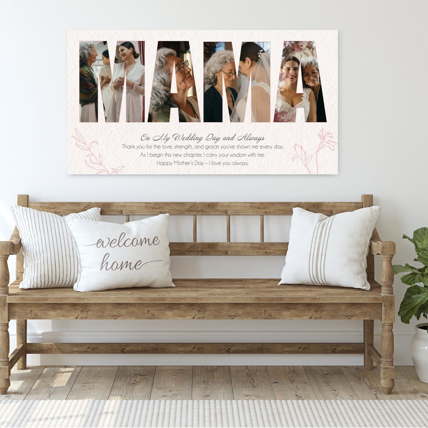 Mom Photo Canvas