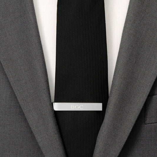 Wedding Party Engravable Tie Bar