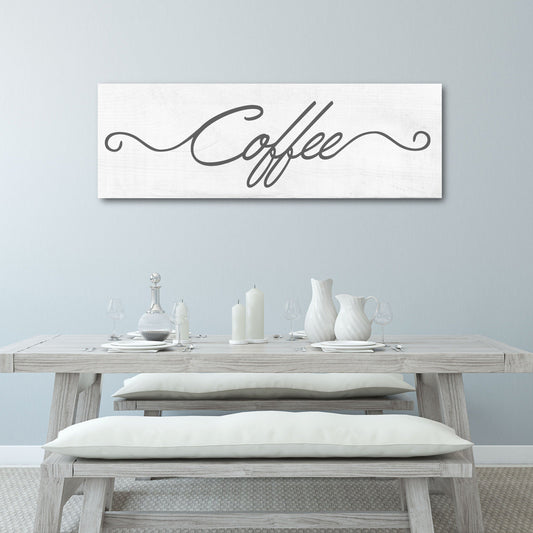 Coffee Sign - Farmhouse Style
