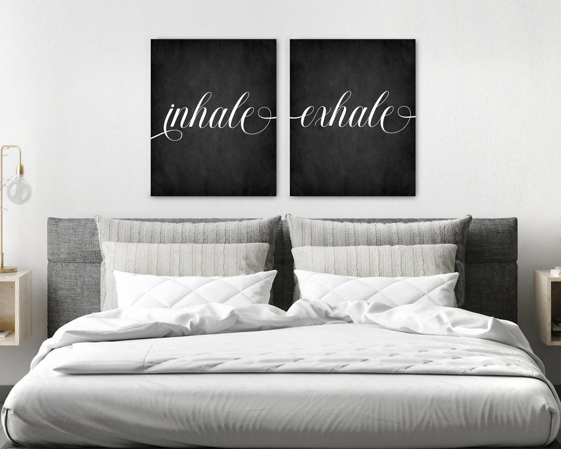 Inhale Exhale Wall Art