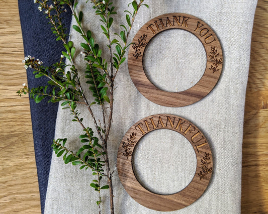 Thanksgiving Napkin Ring Set